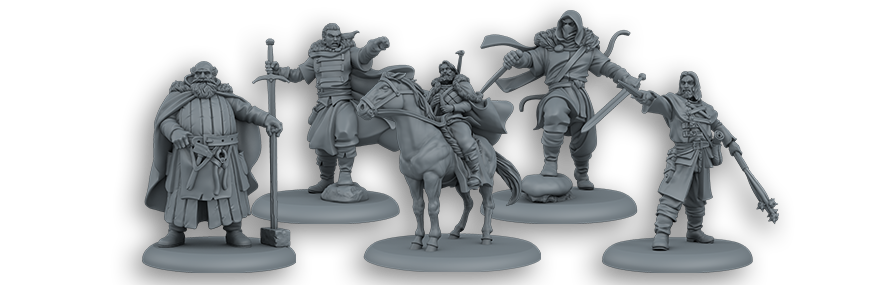 A Song of Ice and Fire : Tabletop Miniatures Game - Nights Watch Attachments #1